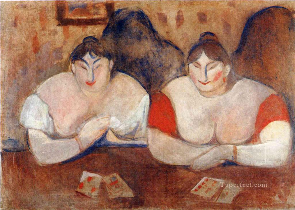 バラとアメリ 1894年 エドヴァルド・ムンク 表現主義油絵